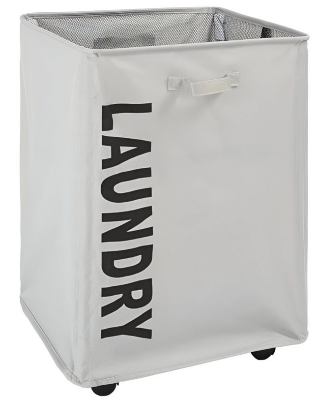 Foldable Laundry Basket With Wheels