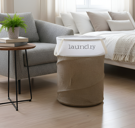 Foldable Laundry Basket Round