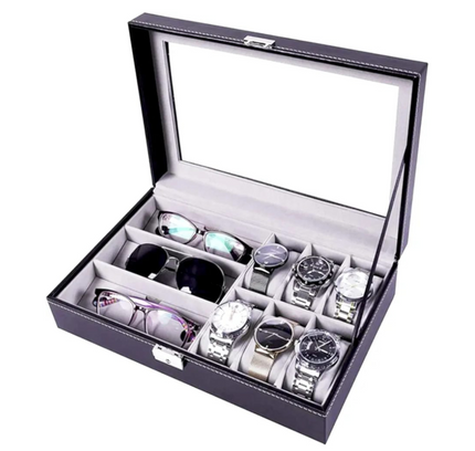 Watch Glasses Storage Box 6+3 Slots