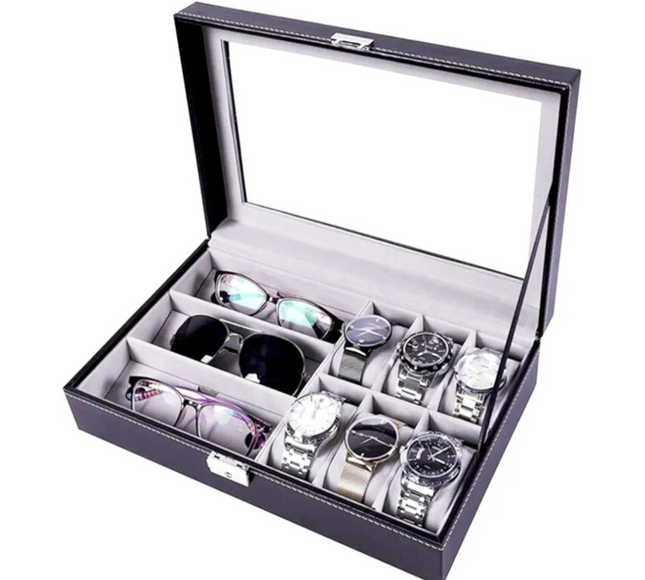 Watch Glasses Storage Box 6+3 Slots