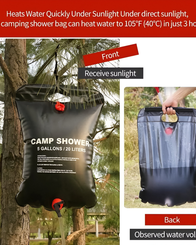 Camping Shower Bag 20 Liter