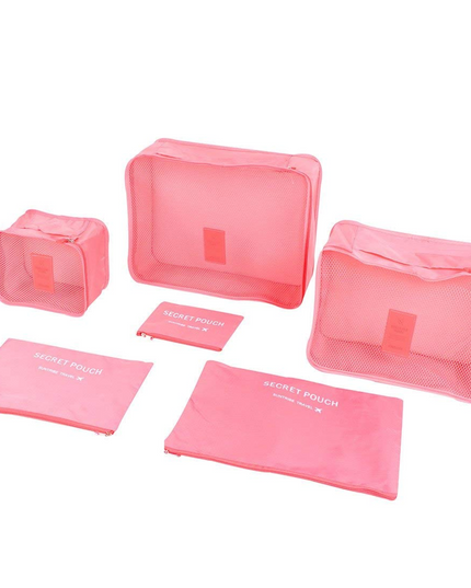 Travel Luggage Organizer Bag 6 Pcs set