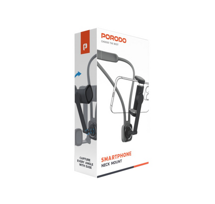 Porodo Smartphone Neck Mount - Black