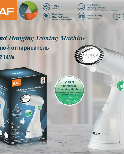 RAF Hand Hanging Ironing Steamer