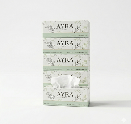 Ayra Premium Soft Facial Tissue 200 Pulls-2ply