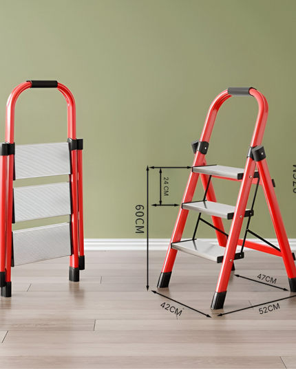 Household Ladder Aluminum Folding 3Step Ladder
