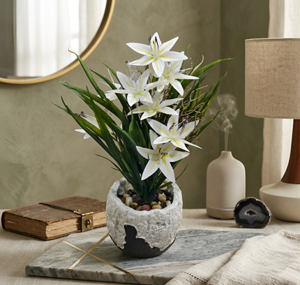 Artificial Natural Folwer Pot