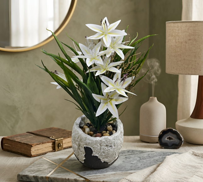 Artificial Natural Folwer Pot