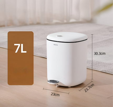 سلة مهملات دواسة سعة 7 لتر