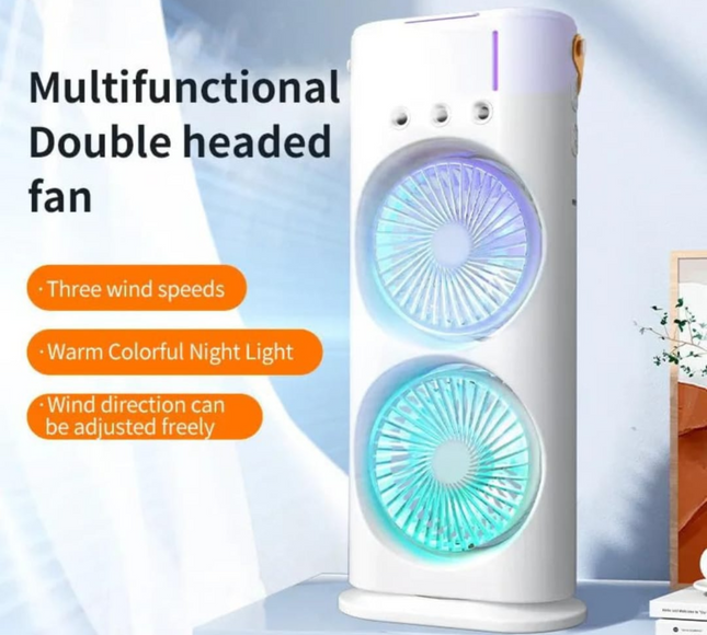 Portable Double Ended Desk Spray Fan