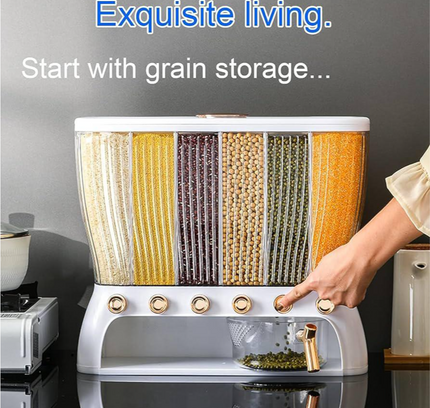 موزع حبوب بستة شبكات