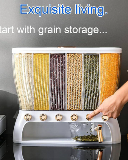 6 Grids Grain Despenser