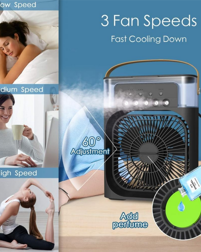 Portable Air Conditioner Cooler Fan