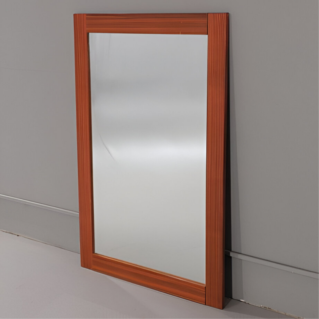 إطار مرآة خشبي