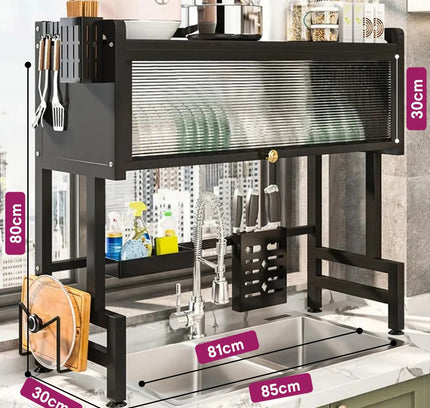 Kitchen Sink Rack With Door