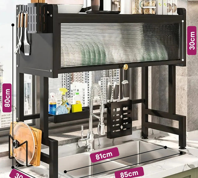 Kitchen Sink Rack With Door