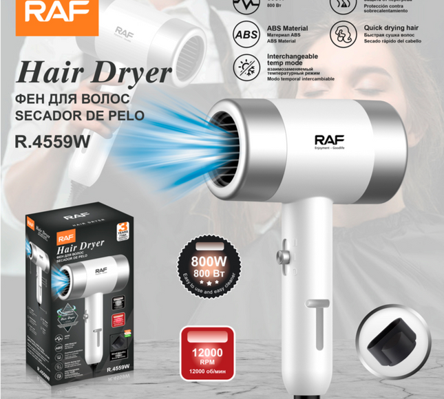 Raf Hair Dryer R.4559W