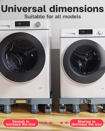 حامل قاعدة متحركة متعدد الوظائف للغسالة