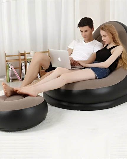 Portable Air Inflatable Chair Set