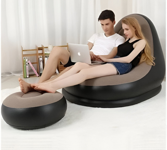 مجموعة كراسي قابلة للنفخ بالهواء المحمولة