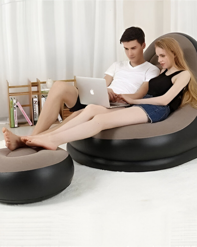 Portable Air Inflatable Chair Set