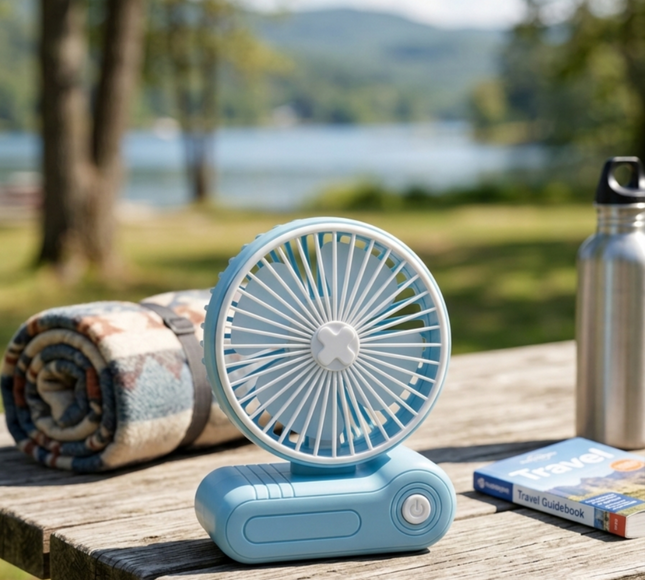 Portable Desk Mini Fan Rechargeable