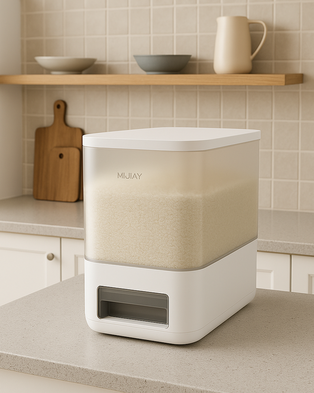 Rice Barrel Dispencer