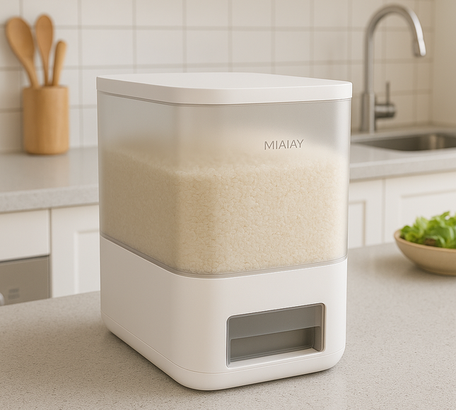 موزع برميل الأرز