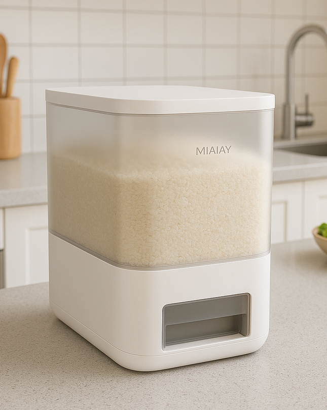 Rice Barrel Dispencer