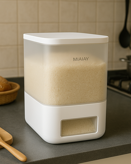 Rice Barrel Dispencer