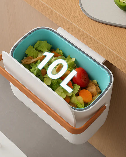 Wall Hanging Trash Bin Basket