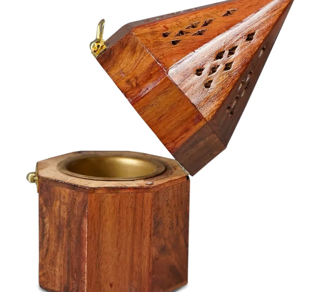 Hexagonal Wooden Burner