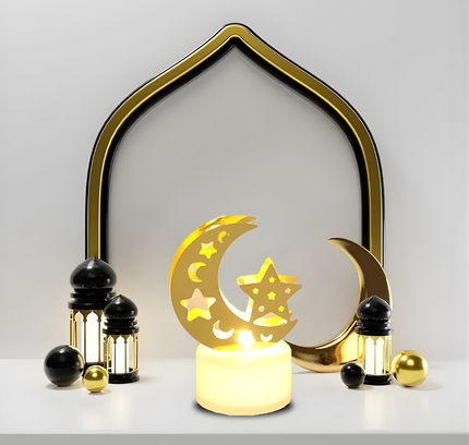 Ramadan LED Candle Light 12 pcs Set