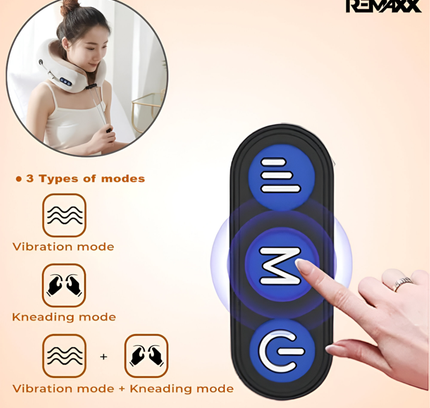 U-Shaped Neck Massage Pillow