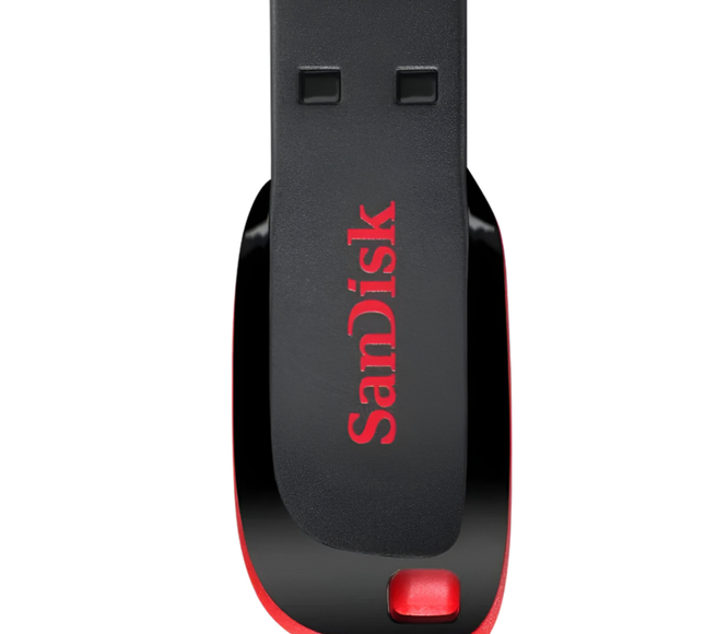 SanDisk 16GB Cruzer Blade USB 2.0 Flash Drive