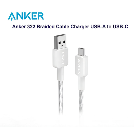 Anker 322 Usb A To Type-C Cable 3Ft A81H5H21