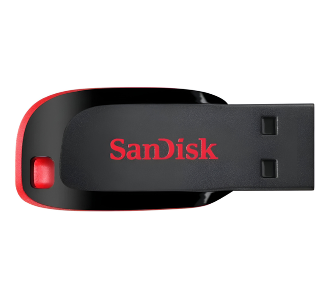 SanDisk 32GB Cruzer Blade USB 2.0 Flash Drive