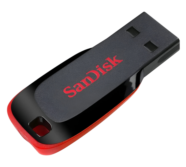 SanDisk 32GB Cruzer Blade USB 2.0 Flash Drive