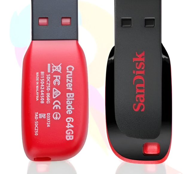 SanDisk Cruzer Blade 64GB USB 2.0 Flash Drive