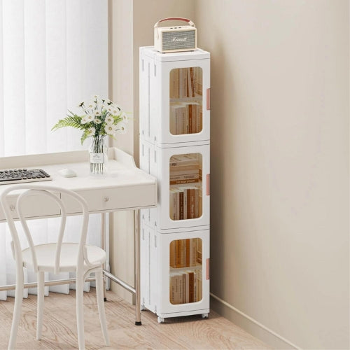 Multifunctional Narrow Storage Cabinet 3 Tier