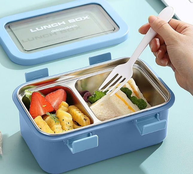 صندوق غداء من الفولاذ المقاوم للصدأ سعة 800 مل