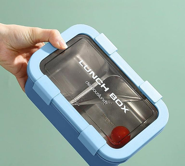 صندوق غداء من الفولاذ المقاوم للصدأ سعة 800 مل