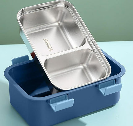 صندوق غداء من الفولاذ المقاوم للصدأ سعة 800 مل