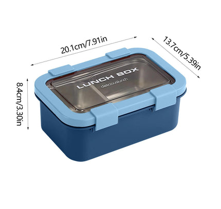 صندوق غداء من الفولاذ المقاوم للصدأ سعة 800 مل