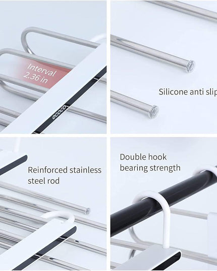 Multifunctional Pants Hanger 6 Tiers