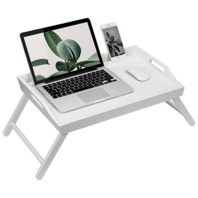 Foldable Bamboo Tray with Bed Table