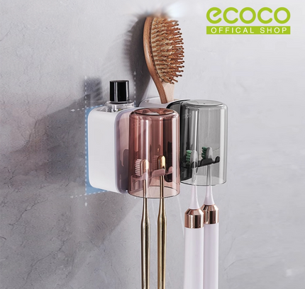 مجموعة حامل فرشاة الأسنان