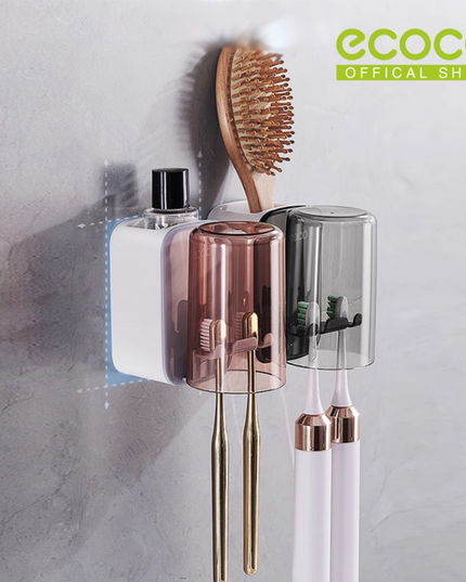 مجموعة حامل فرشاة الأسنان