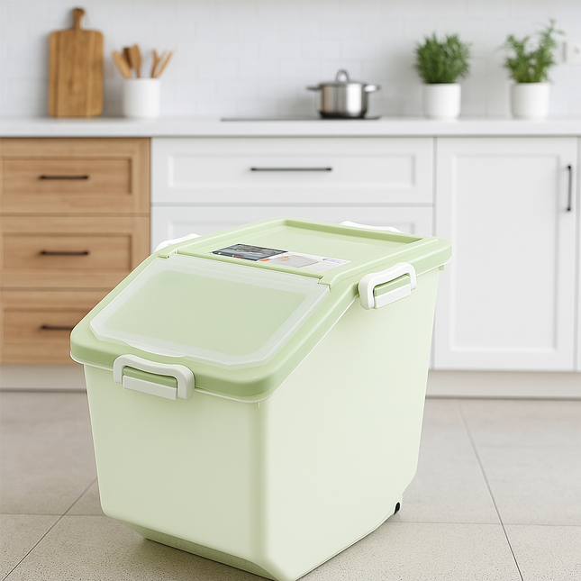 حاوية تخزين الأرز البلاستيكية