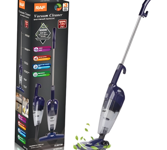 مكنسة كهربائية 2 في 1 من RAF